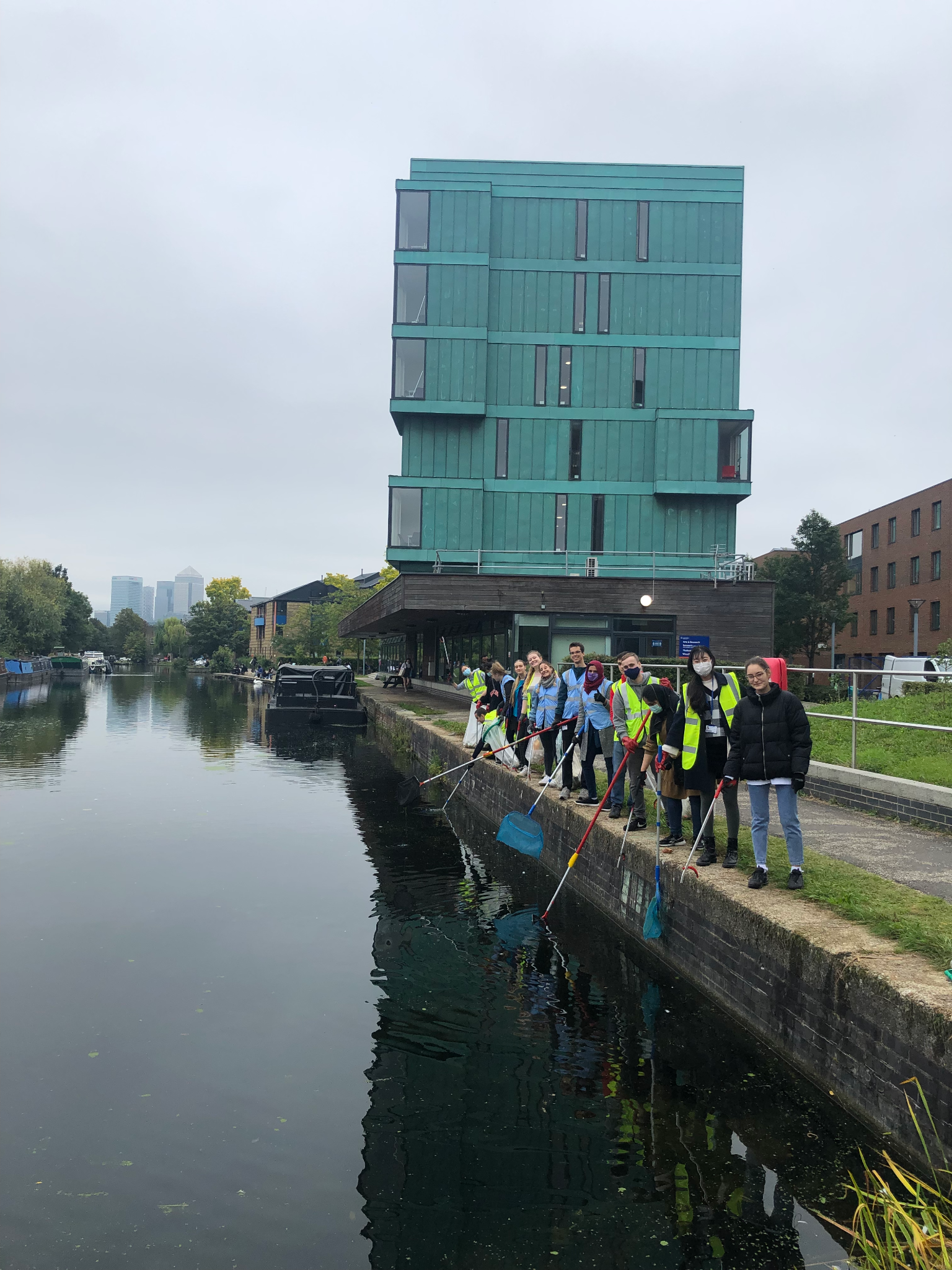 Campus canal action